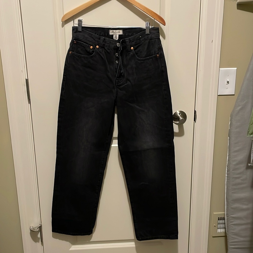Madewell Low Slung Straight Jeans, NWOT
